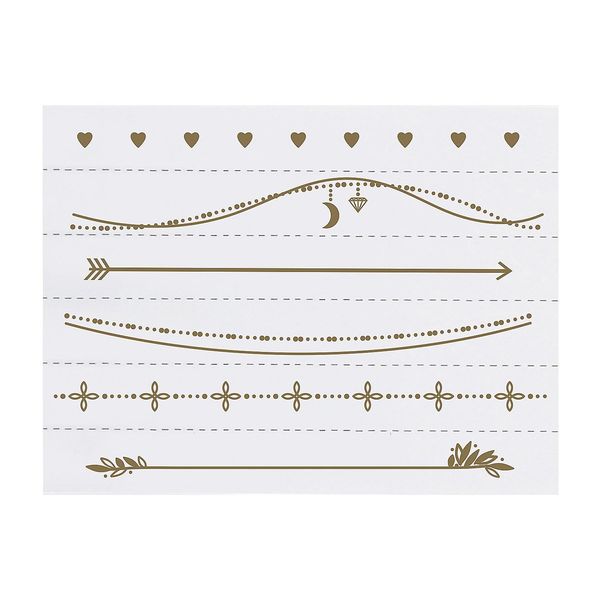 Fun Express Bulk 72 Piece Jewelry Temporary Tattoo Assortment