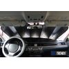 Reversible Chrome & Blue Front Window Windshield Sun Shade Accordion Car 54"x27"