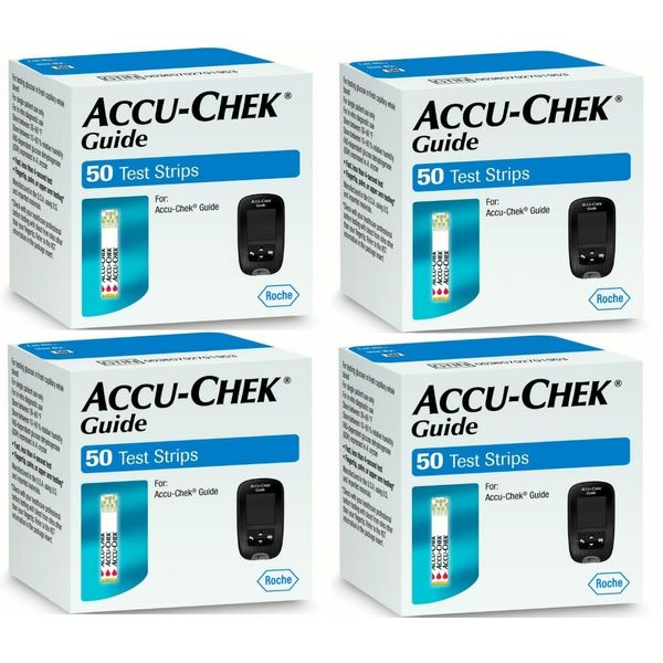 Accu-Chek Guide 200 Test Strips For GLucose Care