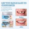 Temporary Tooth Filling Repair Kit, 30g Moldable False Teeth, Missing Tooth Replacement Kit for Denture Fixing Filling Teeth