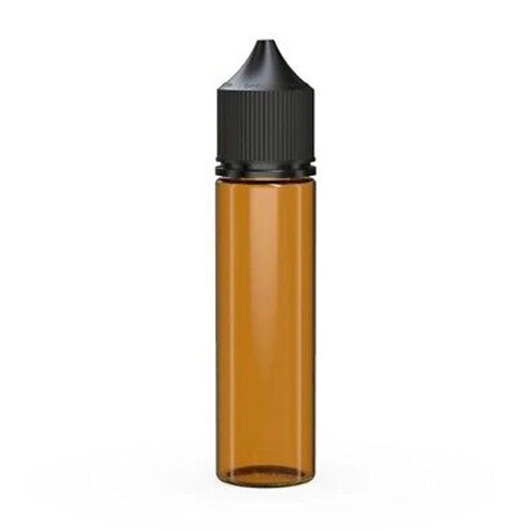 CHUBBY GORILLA 60ML V3 AUTHENTIC PET Bottles (5pack) AMBER BOTTLE/BLACK LID