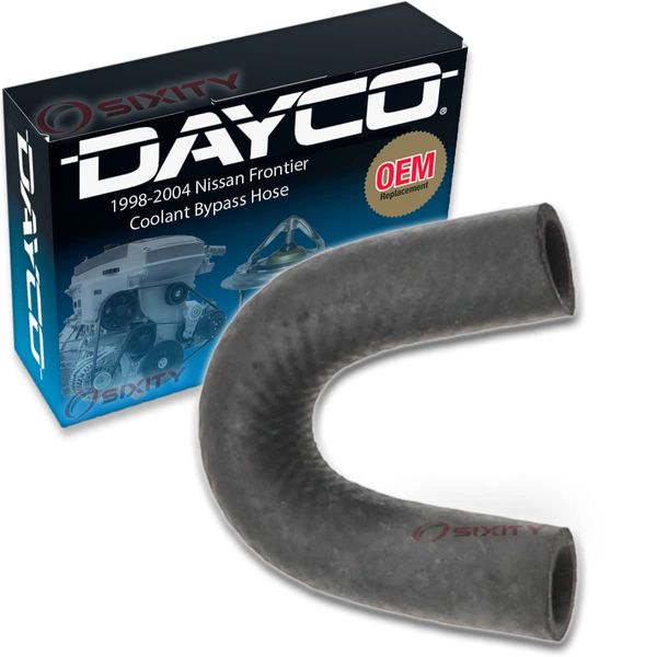 Dayco Engine Coolant Hose compatible with Nissan Frontier 2.4L L4 1998-2004