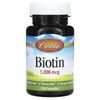 Biotin, 5,000 mcg, 100 Capsules
