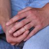 Gold Plated Sterling Silver 2mm D Shaped Wedding Band Ring Size S