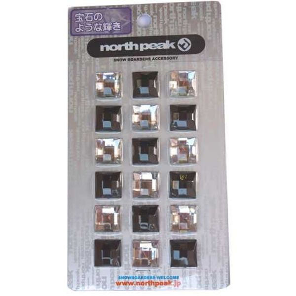 North Peak JEWEL NP-3267 BK/WT Deck Pad