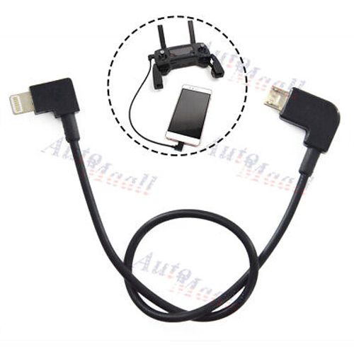 Cable for DJI MAVIC PRO AIR Spark Drone Remote Controller RC IOS iPhone/iPad USB
