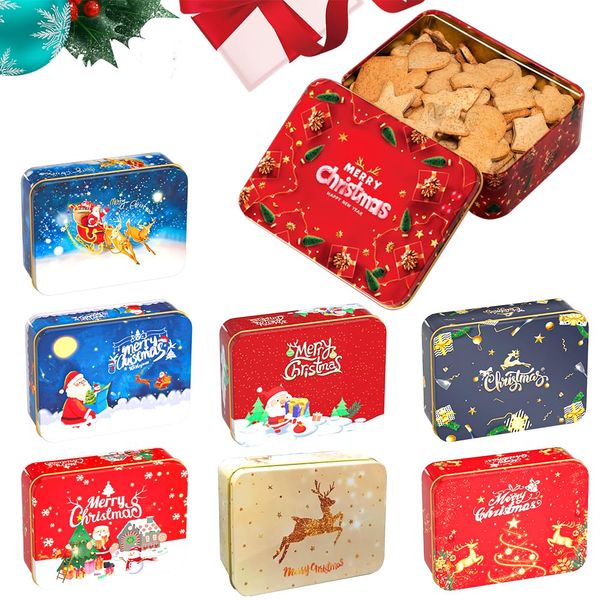 RIRIDAMAI Weihnachten Keksdose Gutscheindosen - 8 Stück Geld Geschenkverpackung, Gutschein Box Leer, Verpackung, Geschenkdosen