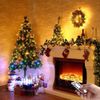 2 X Fairy Lights Battery Operated,Silver Wire Chains 8 Mode 16Ft/5Meter 50 Le...