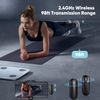 2 Pack Wireless Microphone for iPhone iPad with Charging Case for Podcast Vlog