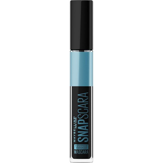 Maybelline New York Snapscara, Wtp, Highly Pigmented Mascara, Smooth Volume, No Clumping, Easy Make-Up Removal, No. 01 Pitch Black