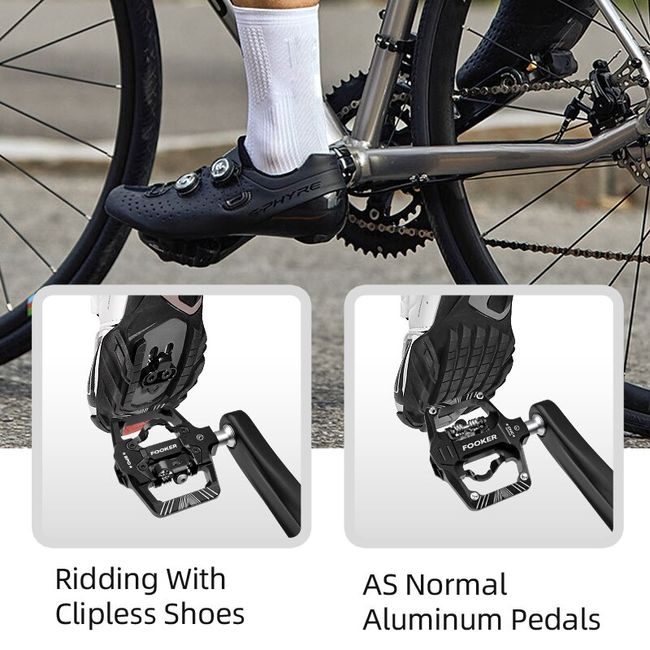fooker aluminum pedals