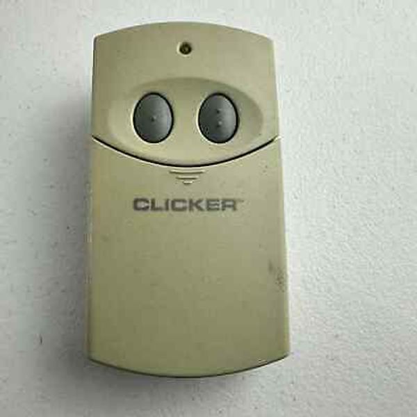 Clicker 2-Button Garage Door Opener Remote Control CLT1   HBW1D1519