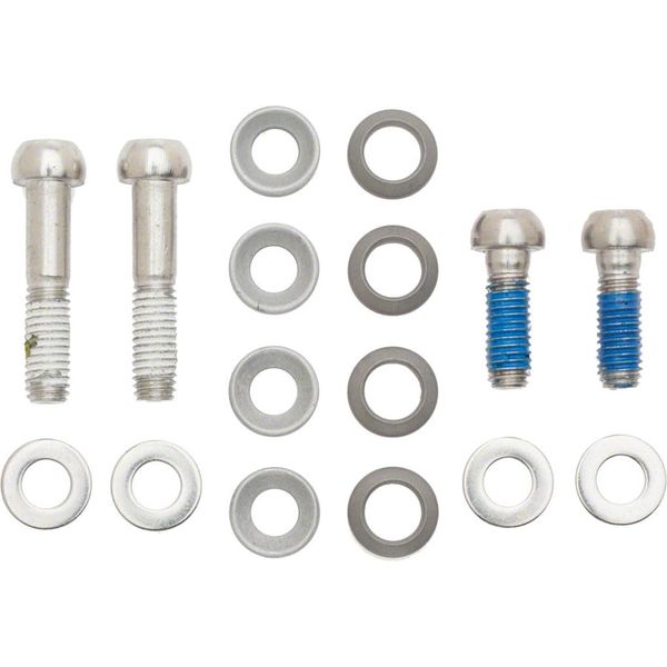 Avid Caliper Mounting Hardware, Stainless (Includes Caliper Mounting Bolts and Washers, CPS and Standard), Grey
