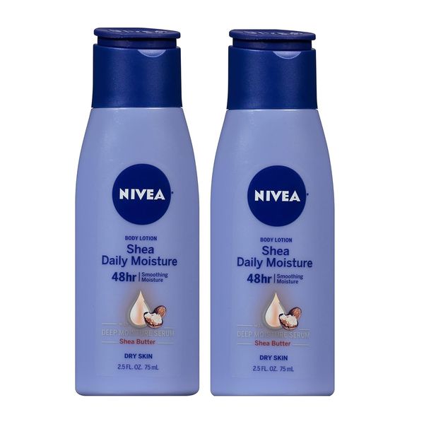 Nivea Smooth Sensation Body Lotion 2.5 Fl. Oz. (Pack of 2)