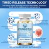 Prebiotic & Probiotics Capsules, 100 Billion CFU, Constipation & Bloating Relief