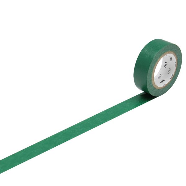 mt Peacock Washi Masking Tape Roll - Green
