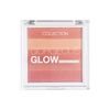 Collection Cosmetics Gorgeous Glow Blush Block, Blush Powder Kit, 9g