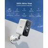 ieGeek Security Cameras Wireless Outdoor, 2K 3MP Battery CCTV System,2-Way Audio