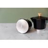 La Cafetière Venice Aluminium Espresso Maker, Six Cup, Black