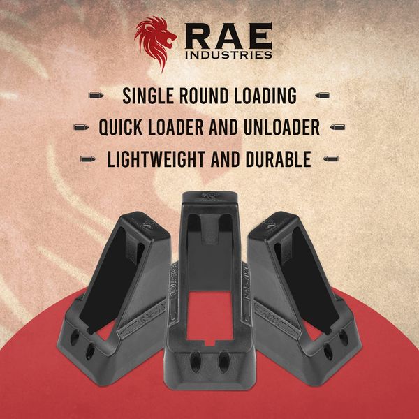 RAEIND Speedloader for Kel Tec P17 .22 LR Handguns Single Stack Magazines (KelTech P17 - .22LR)