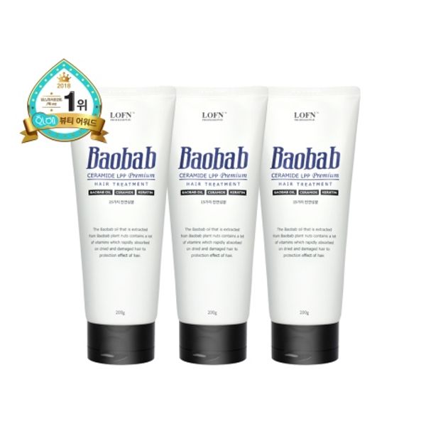 [Lopen] Baobab Ceramide LPP Premium Hair Treatment 200g