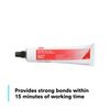 3M Nitrile High Performance Rubber and Gasket Adhesive 847, Brown