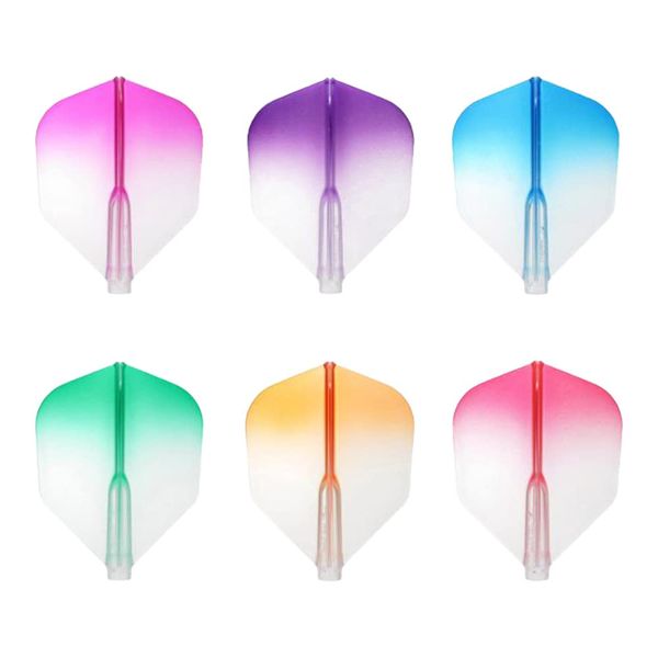 Esprit Fit Flight Air Fit Flight Air Gradient A-Shape Clear x Purple Darts Flight