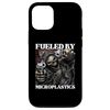 iPhone 12/12 Pro Fueled By Microplastics Funny Edgy Hard Skeleton Meme Case