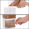 White Food Storage Container Wall Mounted Laundry Detergent Dispenser 5L