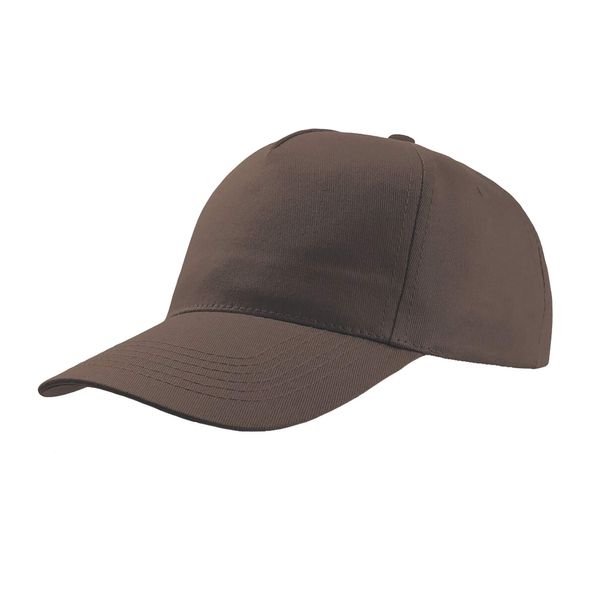 Atlantis Start 5 Panel Cap (One Size) (Black)