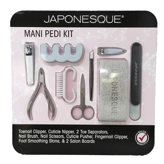 Japonesque Salon Quality Mani Pedi Kit 11 Pieces