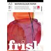 Frisk A3 Watercolour Paper Pad, White