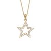 Elli Necklace Star Crystals 925 Sterling Silver