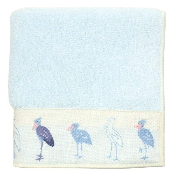 Hamamonyo Tenugui Taoru (Hand Towel), Gokigen Shabiluko, Blue