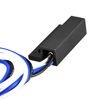 sourcing map Wired Door Contact Window Sensor NO NC Surface Mount Magnetic Reed Switch Black