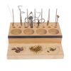 Kylebooker Fly Tying Fishing Kit Tool Organizer