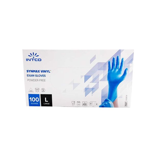 Mihana Disposable Gloves, Blue, Rubber Gloves, PVC Gloves, Vinyl Gloves, Prevention, Anti-quarantine, Work, Ultra Thin, Plastic Gloves, Difficult to Rough Hands, Comfortable, Powder-free, Can be Used