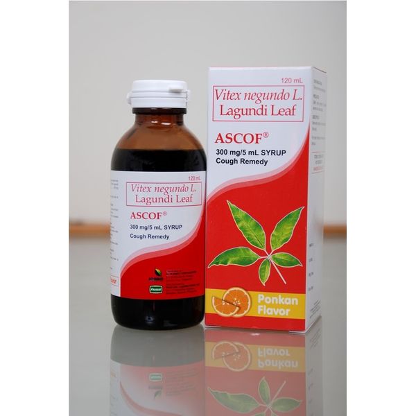 SIXNEA Ascof Lagundi Leaf Syrup Cough Remedy 120ml