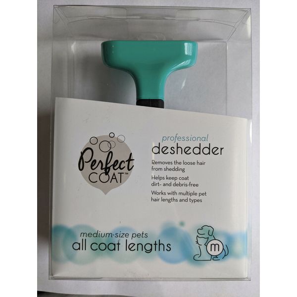 Perfect Coat Professional Deshedder for Pets - Medium Size