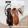 Dreamlover Hanging Wig Stand, Wig Head for Wigs, 4 Sets