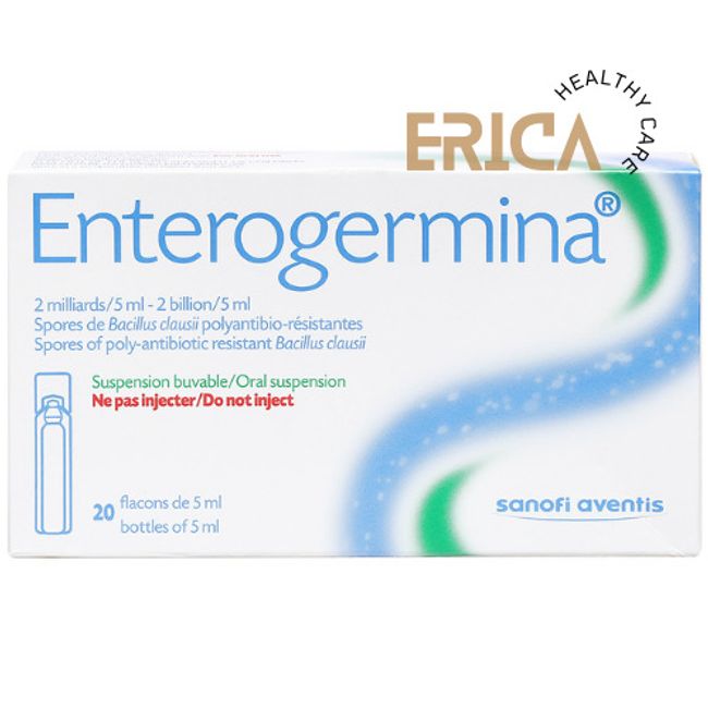 2 Boxes Enterogermina Bacillus Clausii Probiotic 2 Billion CFU/5mL suspension