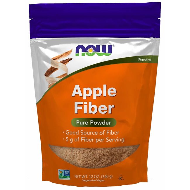 NOW Supplements - Pure Apple Fiber 12 oz (340 g)