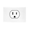 CafePress Electrical Outlet Rectangle Magnet (10 Pack) Rectangle Magnet, 2"x3" Refrigerator Magnet (10 pack)