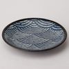 Mino W30004 Seigai Wave - Edo Komon - Serving Plate