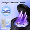 200ml Retainer Cleaning Machine w/ Timer-42kHz Portable Sonic Dental Cleaner Pod