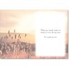 doodlecards Sympathy Condolence Bereavement Card Corn field Large A4 Size with Plain Envelope