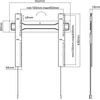 Multibrackets wallmount super slim fixed 400 max