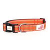 Long Paws Comfort Collar, Reflective, Padded Dog Collar, Large, Orange