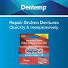 Dentemp Repair Kit - Repair-It Advanced Formula Denture Repair Kit - Denture Repair Kit Repairs Broken Dentures - Denture Repair to Mend Cracks & Replace Loose Teeth