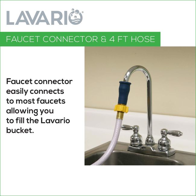 4 ft Hose Attachment for The Lavario Portable Manual Washing Machine
